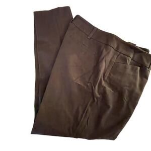 NWT NY&Co 7th ave black stretch capri slacks size 14